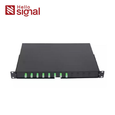 1U/2U/3U 19 Inch Rack Mountable Fiber Optic Patch Panel with CRS Cold Rolled Steel and Slide Rail Installation