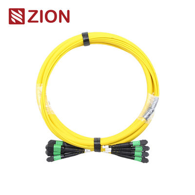 48F MTP Singlemode High-Density Fiber Optic Trunk Cable for Data Centers