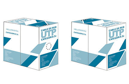 U/UTP CAT6 Network Cable with 4 Pairs CCA Conductor for High-Speed Ethernet and LAN Connectivity