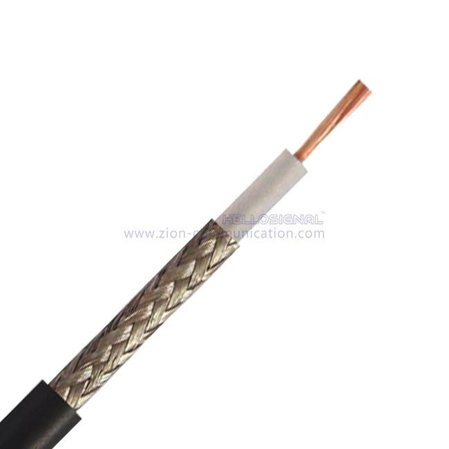 Buy RG174 Coaxial Cable Bare Copper with Tinned Copper Shield 50 ohm flexible cable