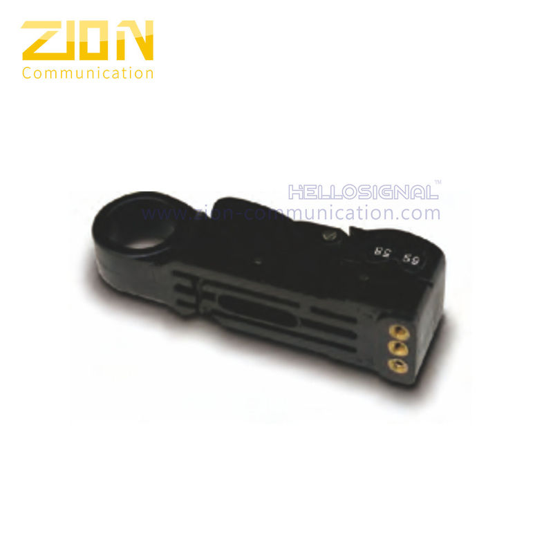 RG6 Compatible Coaxial Cable Stripper and Network Cable Tool with Plastic 110 Tool and ZG353 Model