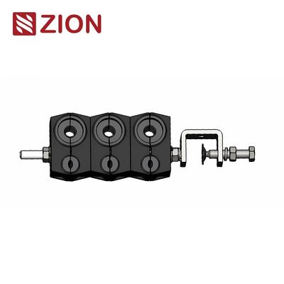 گیره فیدر 6 طرفه اتصالات کابل ADSS برای فیبر نوری