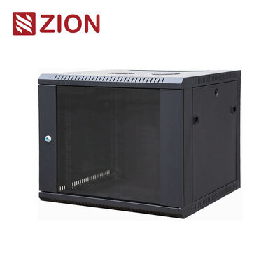 ZM-A کابینت دیواری تک بخش - ظرفیت بارگذاری 60 کیلوگرم ساختار فولادی جوش شده با درب جلویی شیشه ای 180 °