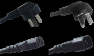 سیم‌های برق PDU و دوشاخه‌ها با سیم‌های برق IEC قفل‌شونده، دوشاخه‌های صنعتی IEC 60309 و گزینه‌های دوشاخه مخصوص کشور برای توزیع برق رک