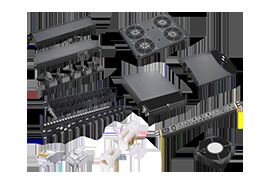 لوازم جانبی کابینت و قفسه با ظرفیت بارگیری 60 کیلوگرم برای مدیریت کابل کارآمد و راه حل های خنک کننده و روشنایی
